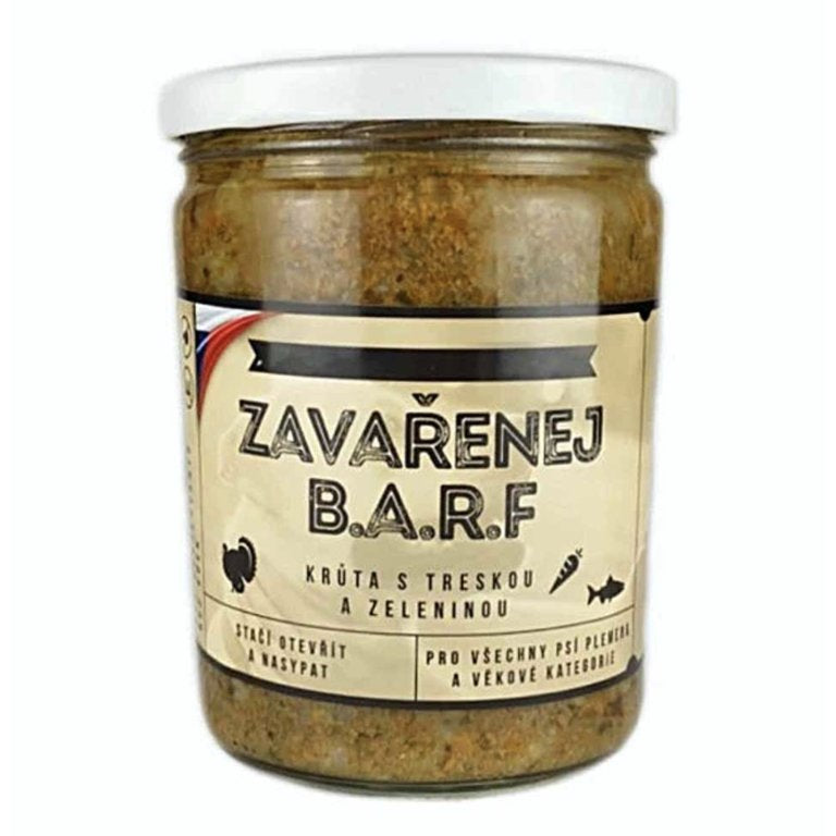 Zavařenej BARF - Kuřecí prsa s rýží 375 g