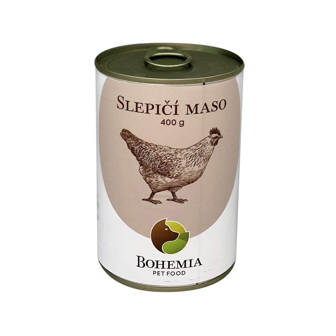 Slepičí maso ve vlastní šťávě 400g