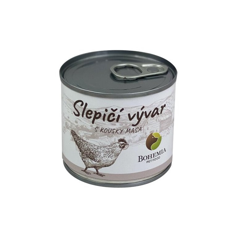 Slepičí vývar s kousky masa 140ml