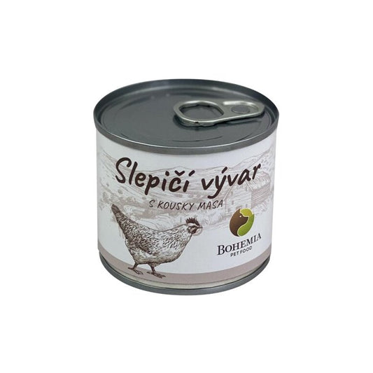 Slepičí vývar s kousky masa 140ml