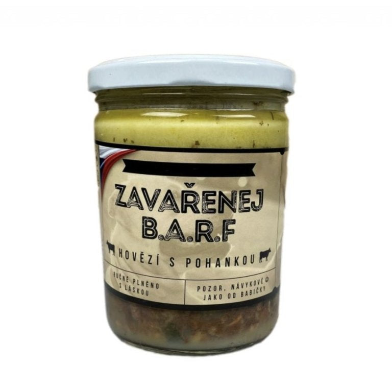 Zavařenej BARF - Hovězí s pohankou
