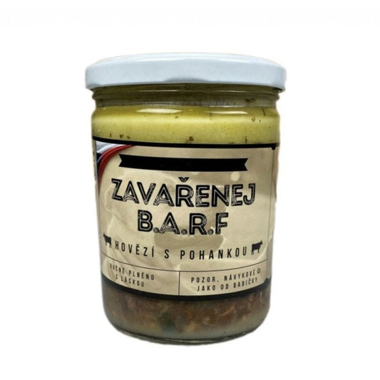 Zavařenej BARF - Hovězí s pohankou