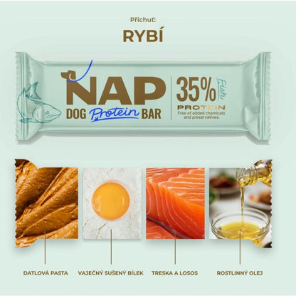 NAP Psí proteinová tyčinka - Rybí 50g