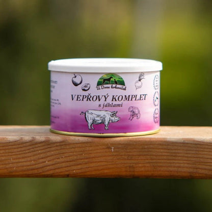 Vepřový komplet s jáhlami 400g