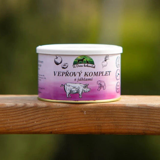 Vepřový komplet s jáhlami 400g
