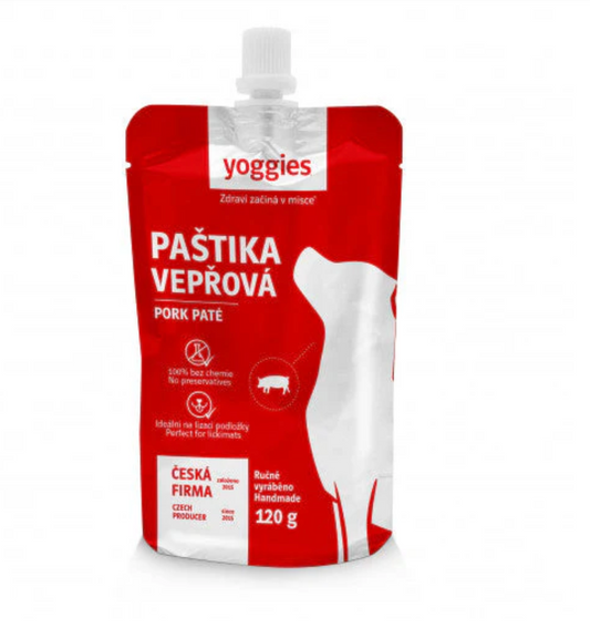Yoggies paštika - vepřové maso 120g