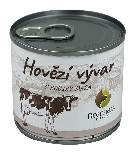 Hovězí vývar s kousky masa 140ml