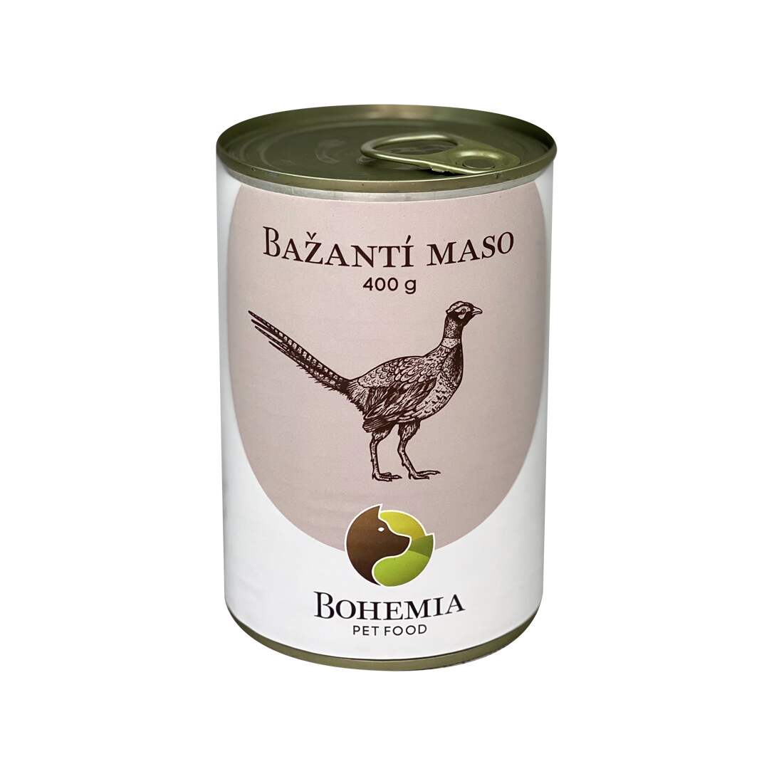 Bažantí maso ve vlastní šťávě 400g