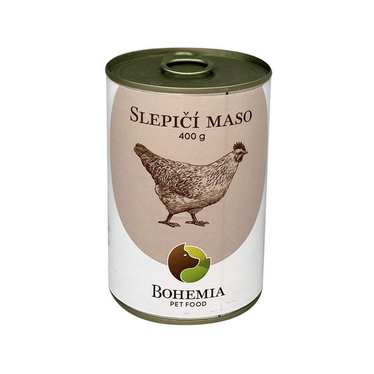 Slepičí maso ve vlastní šťávě 400g