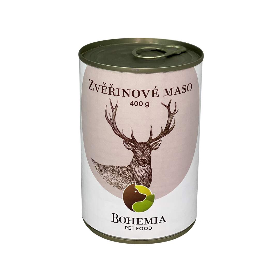 Zvěřinové maso ve vlastní šťávě 400g